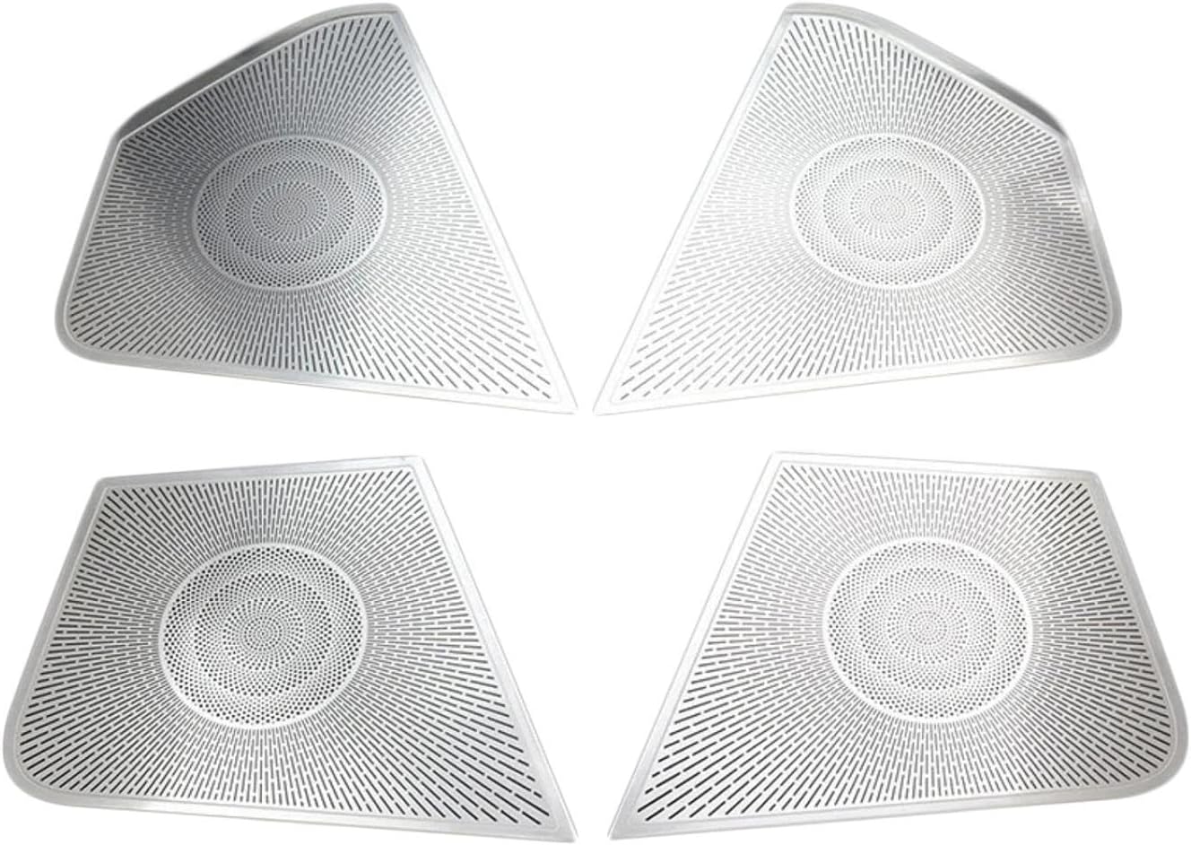 スピーカー フレームカバートリム for メルセデスベンツ GLK X204 2008-2015用、ドアパネルスピーカーパッドステレ