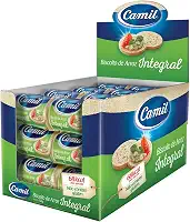 Camil - Biscoito Arroz Integral Unidose Display 432g