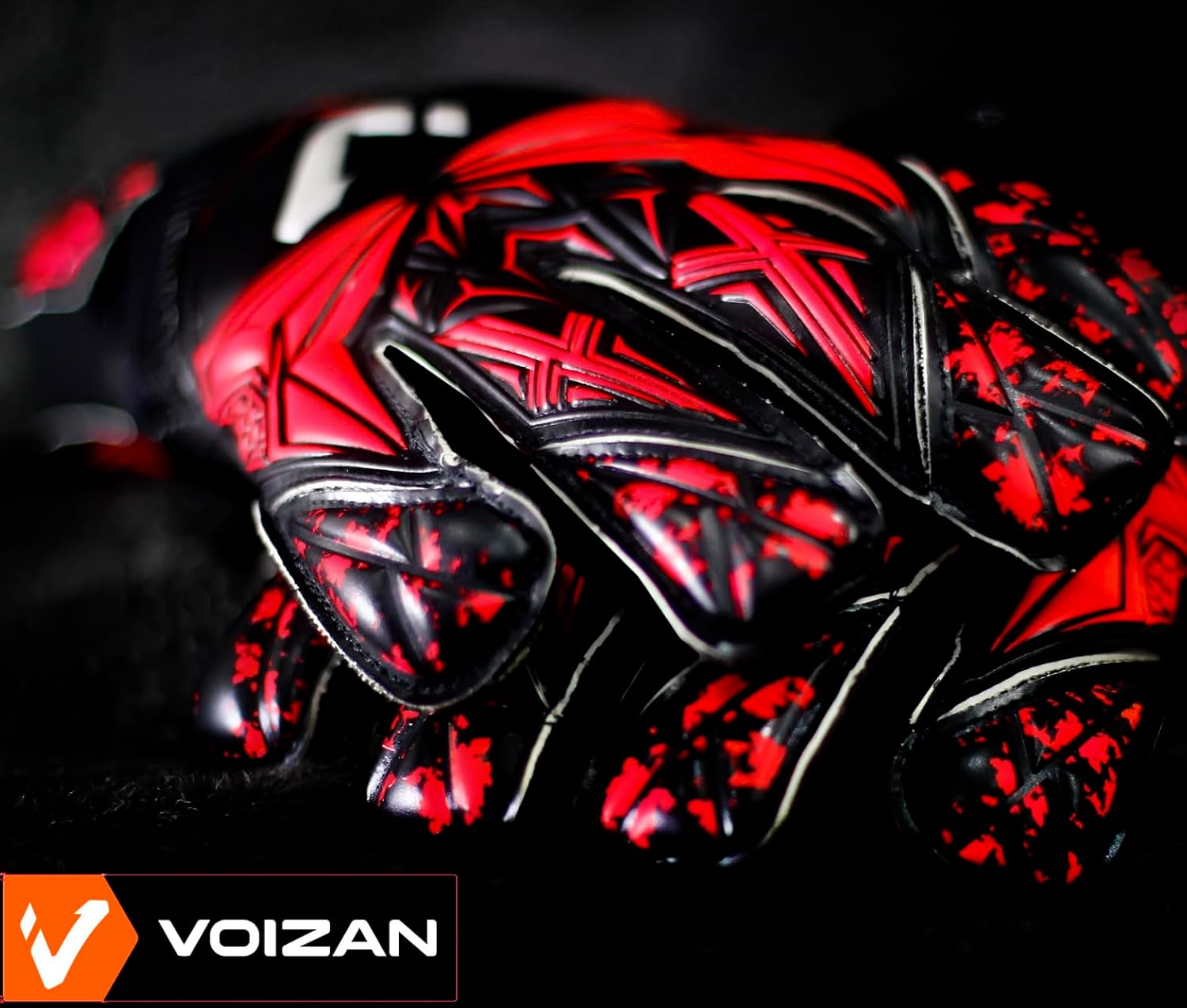 Rival Robuts Soccer Goalie Gloves - Hybrid Negative Cut, Soccer Goalkeeper Gloves with Finger & Wrist Protection, Youth Goalie Gloves, Soccer Gloves for Adult,Boys & Girls