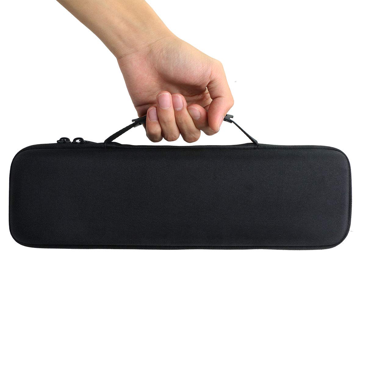 co2CREA Duro Viajar Caja Estuche Funda para Korg 009516/Korg NANOKEY2BK - BK Controlador Midi(Funda Solo) (Estuche+asa Negra)