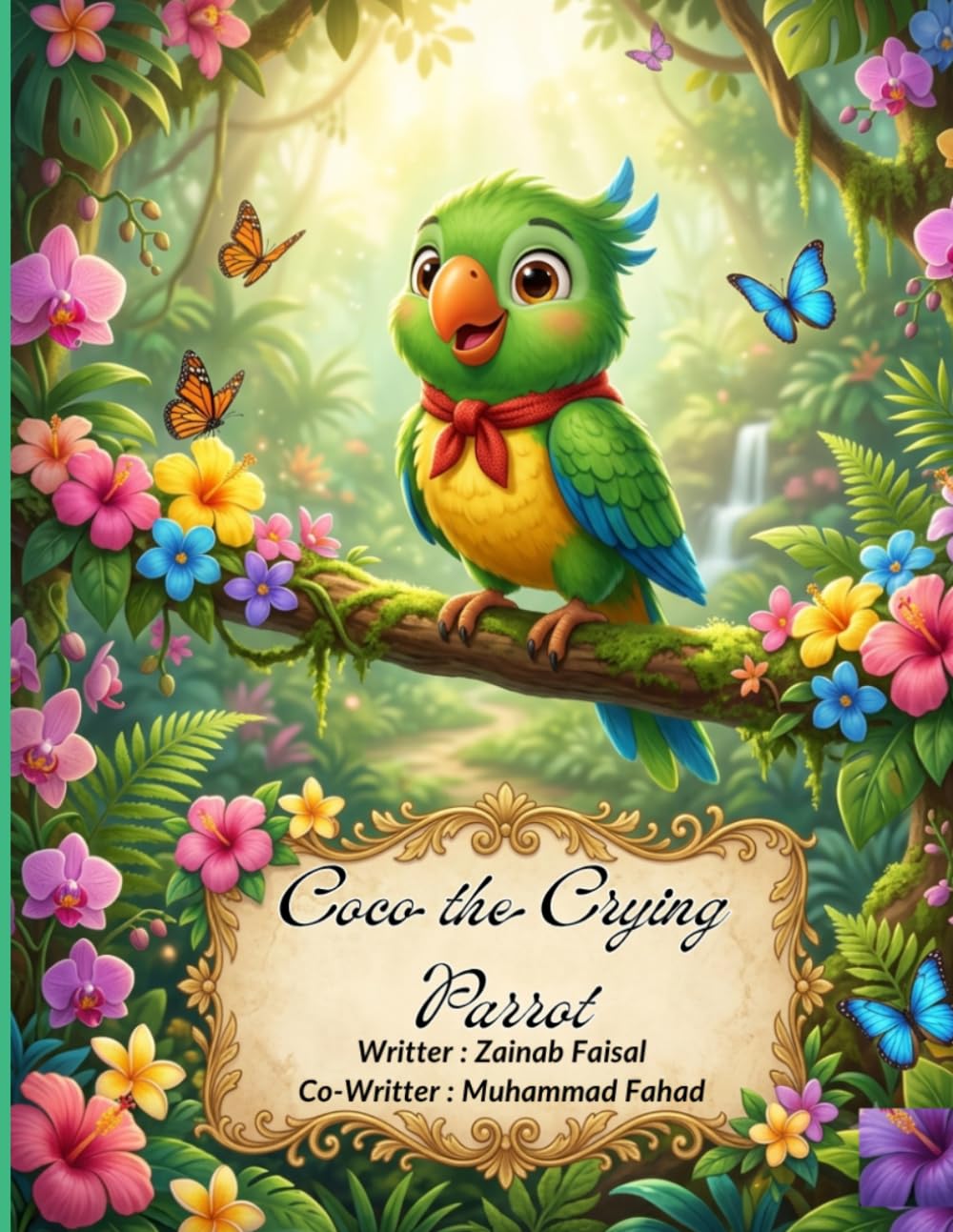 Coco the Crying Parrot: A Heartwarming Children's Book About Understanding Big Feelings and Finding True Friendship (5-Minute Bedtime Jungle Adventures)