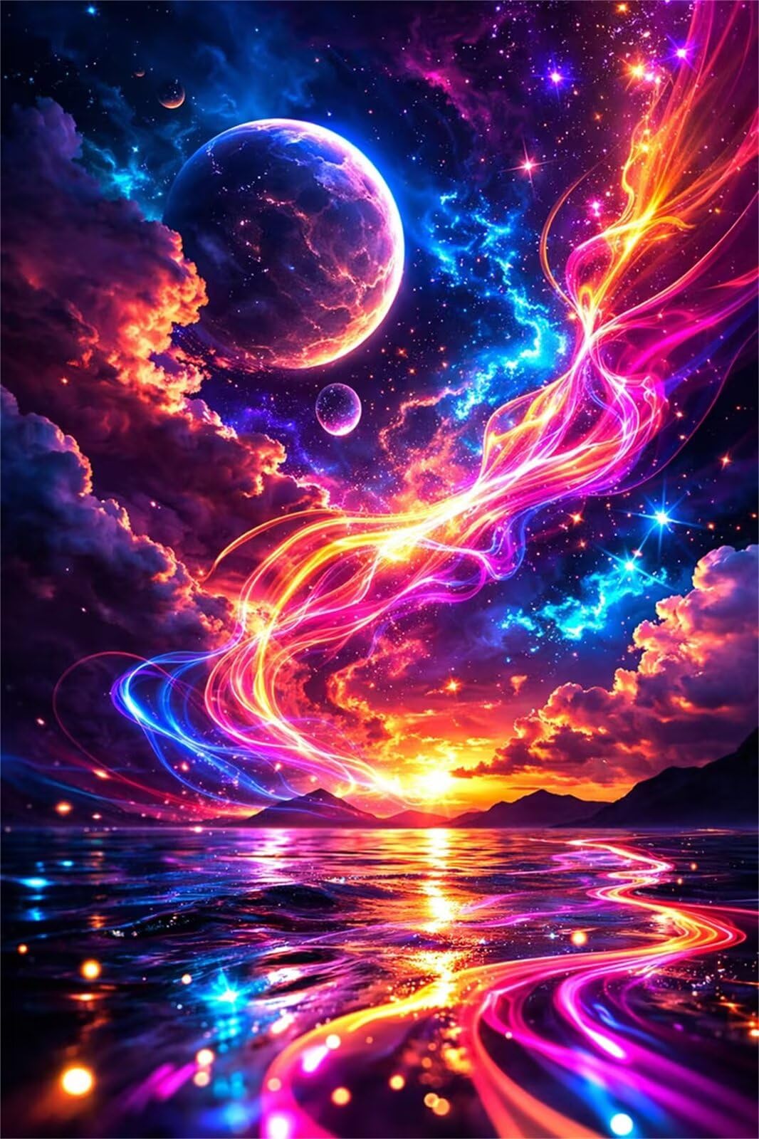 Rompecabezas para Adultos de 5000 Piezas | Paisaje Fantástico | Puzzle Terapéutico de Estimulación Mental y Desconexión Digital, Encaje, Idea de Regalo, 156x105 cm