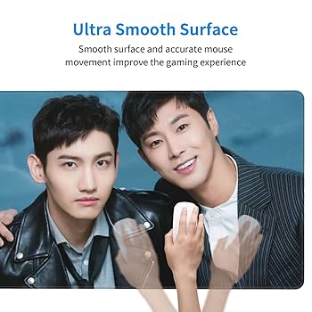 王一博　街舞5 公式グッズ　PCマウス Amazon.co.jp: EsportsTiger マウスパッド Qingsui X 白鹿