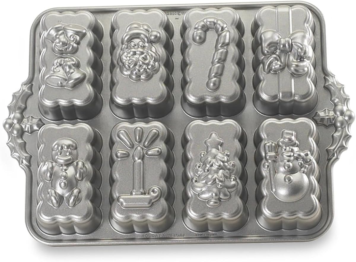 Nordic Ware Holiday Mini Loaves Pan