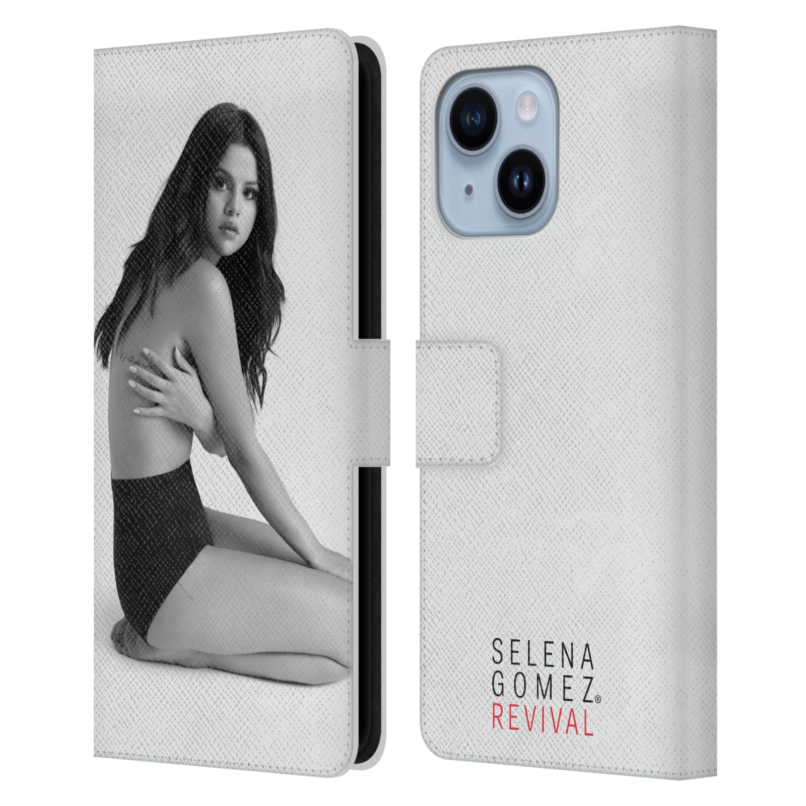 Étui iPhone 14 Plus portefeuille Selena Gomez protection intégrale chic - 7