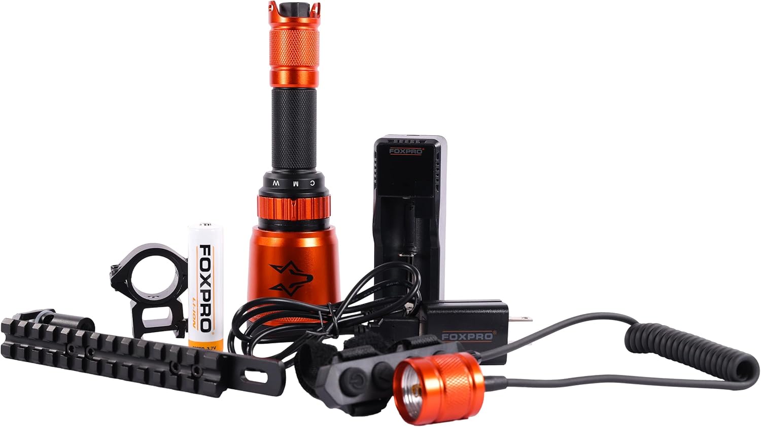 FOXPRO BowFire LED Bow Light for Bowfishing with 3 Light Settings Cool White, Middle and Warm White