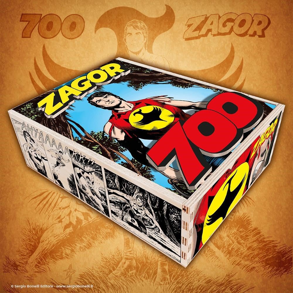Zagor 700. Box Legno. Con Scacchiera E Pedine - 4