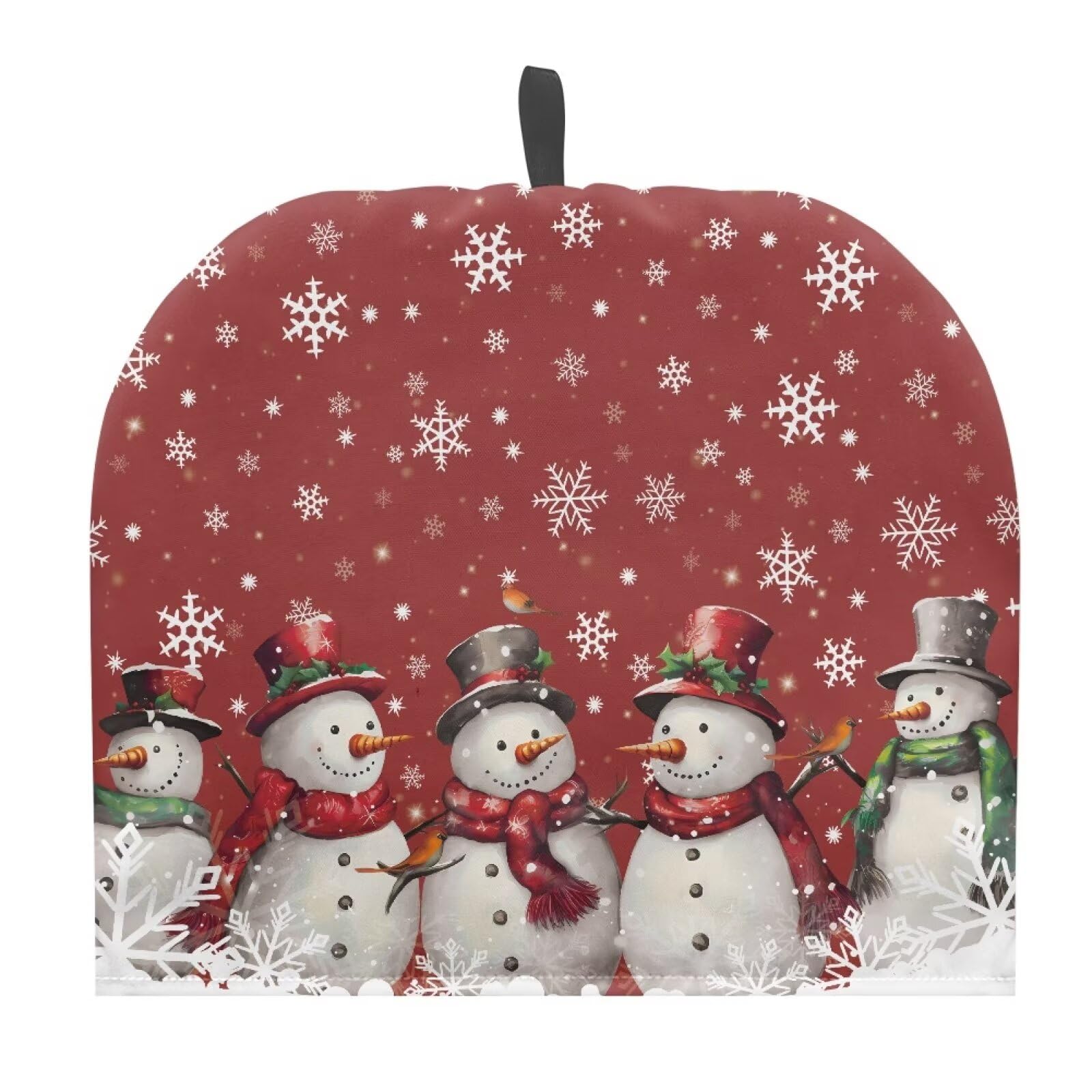 Xmas Cute Snowman Tea Cosy for Teapots Tea Cosy Insulated Kettle Cover for Table Hotel Tea Party Restaurant Christmas Teapot Dust Cover Breakfast Warmer for Family &amp; Friends