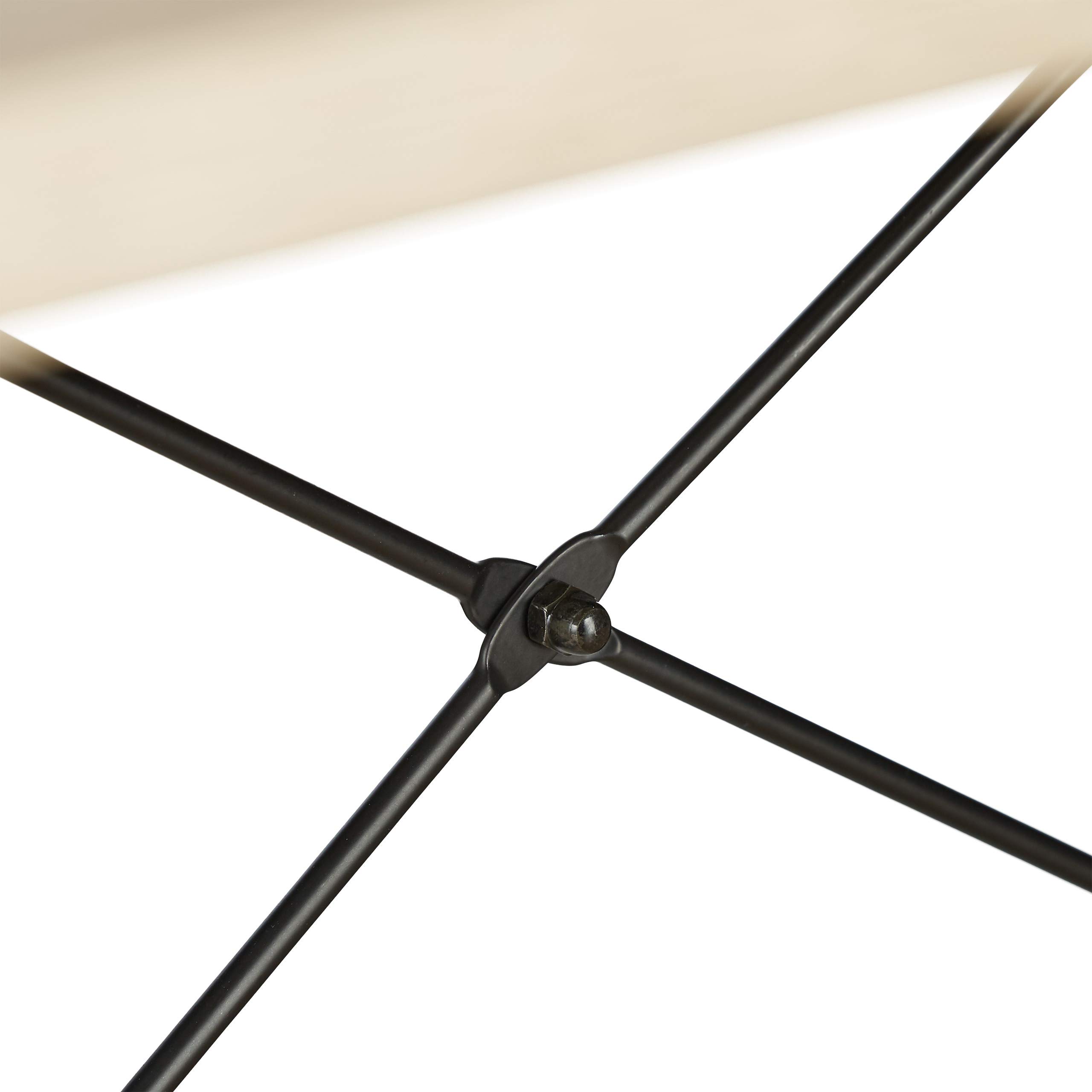 Relaxdays Scaffale in Legno Stile Industrial, Libreria Orizzontale con 3 Ripiani HLP: 80x95x35cm Metallo, Nero/Marrone