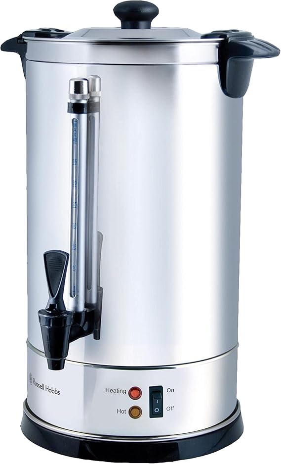 Russell Hobbs RHWU88 Water Urn 8.8L, Hot Water Dispenser, NonDrip Tap
