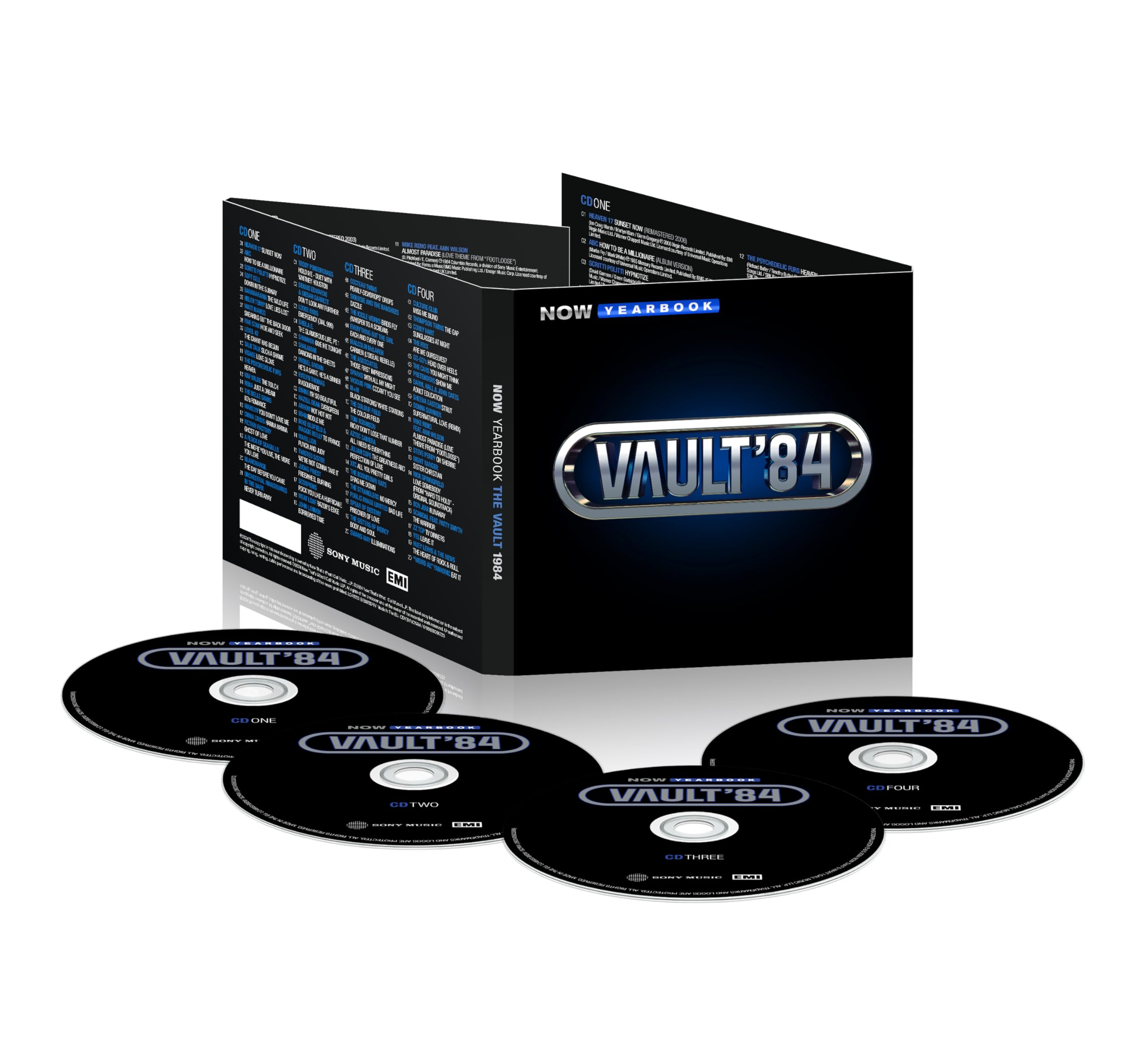 VARIOUS - NOW Yearbook The Vault: 1984 - CD (unmixed 4xCD)