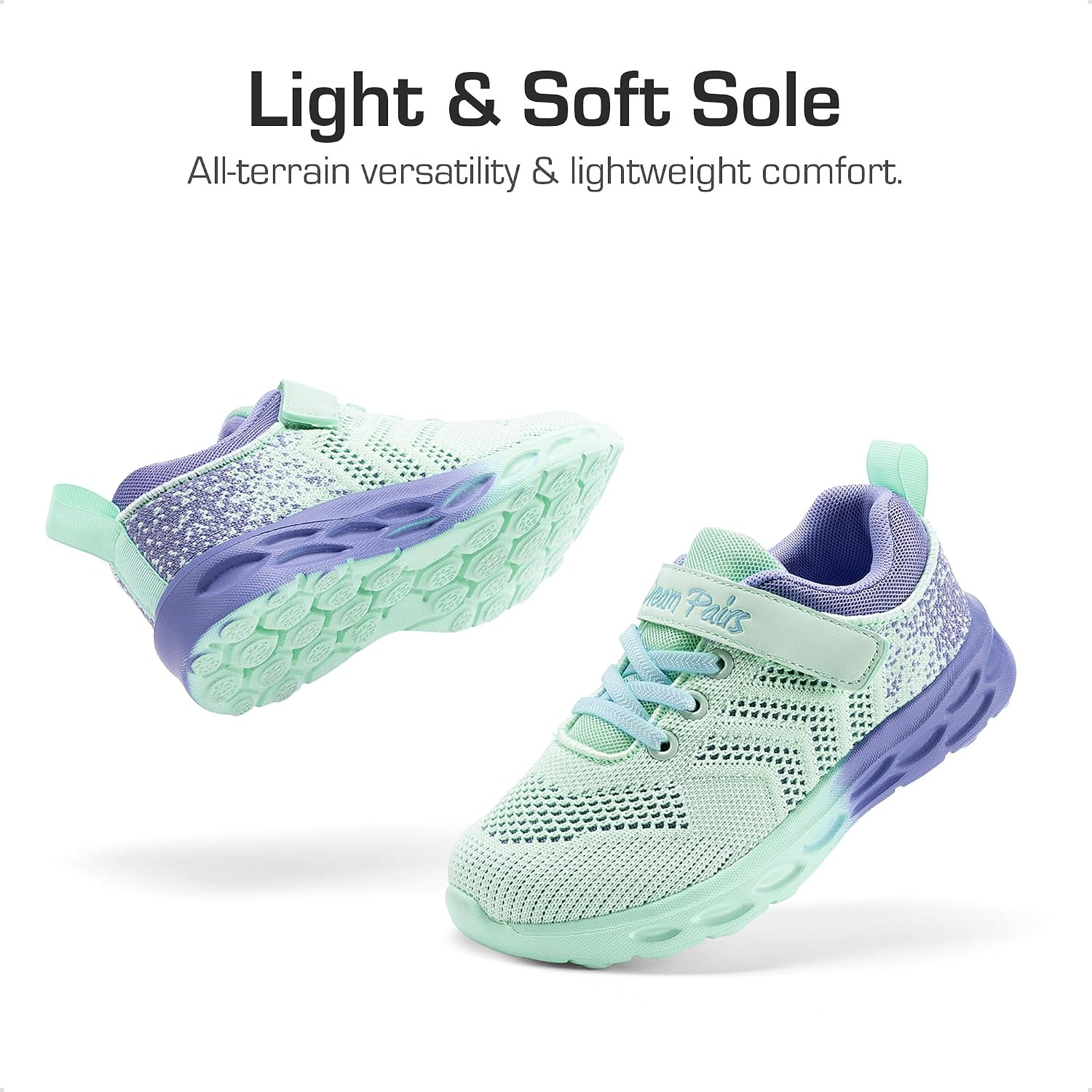 DREAM PAIRS Kid Shoes Sneaker Lightweight