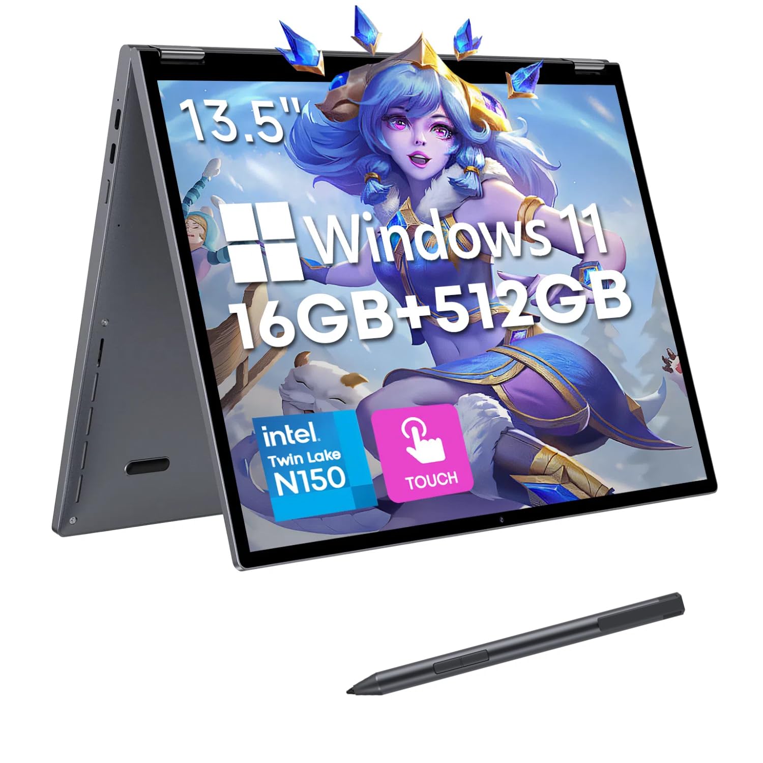 Windowsノート本体 chuwi freebook n150 CHUWI FreeBook ノートパソコン Intel N150 クアッドコア 16GB