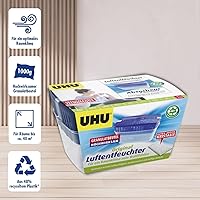 Vista 2 de UHU Deumidificatore originale, combatte l'umidità e la muffa in ambienti domestici, 35.27 oz