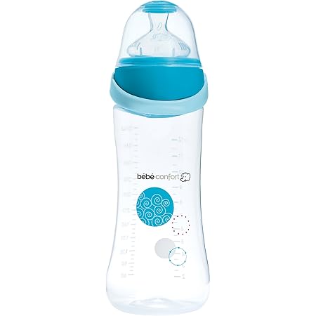 Bebe Confort Biberon Col Large Maternite Polypropylene Easy Clip Bleu 360 Ml Amazon Fr Bebe Et Puericulture