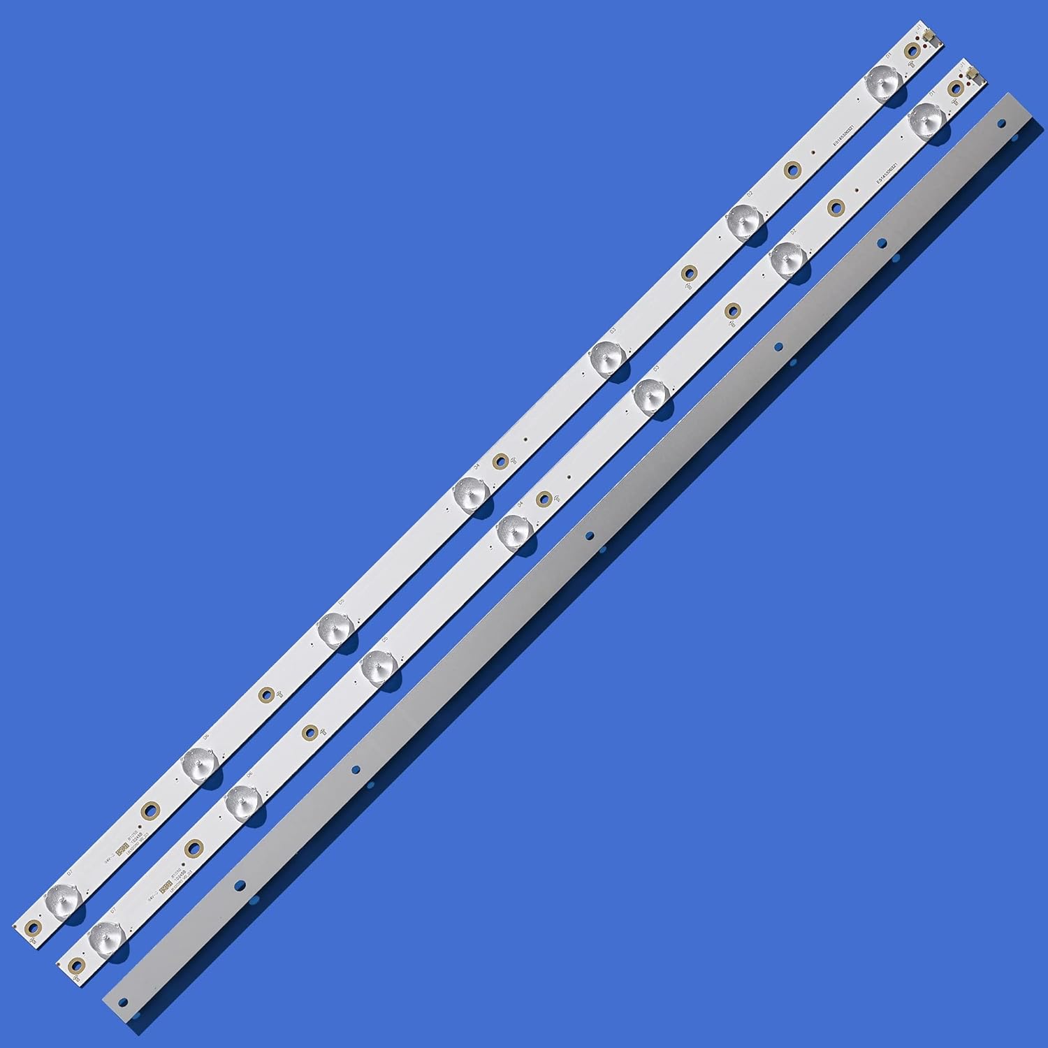 TV Replacement Parts- 3 PCS 620mm LED Backlight Strips compatible with Philips 32PFT5362/12 Bars Kit TV LED Line Band HD Lens GJ-2K16 D2P5-315 D307-V2.2 LB32080