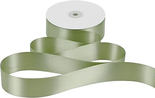 Vista 532 de MEEDEE Orange Satin Ribbon - 1.5 inch Double Faced Satin Ribbon, 50 Yards - Neon Tangerine - For Christmas, Thanksgiving, Halloween, Weddings