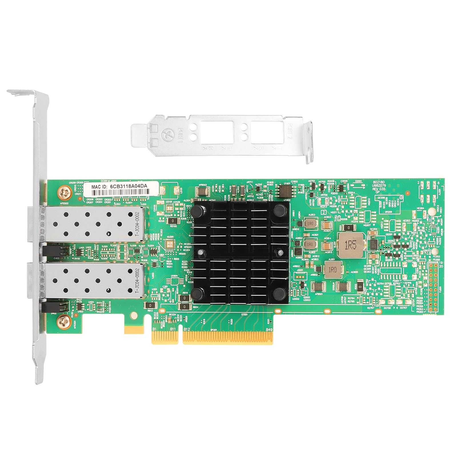 25Gb PCIe Adaptador de Red para Broadcom BCM57414B Controller PCIe 3.0 x8 Dual SFP28 Ports Ethernet LAN Card Apoyo Windows Server/Windows/Linux/VMware
