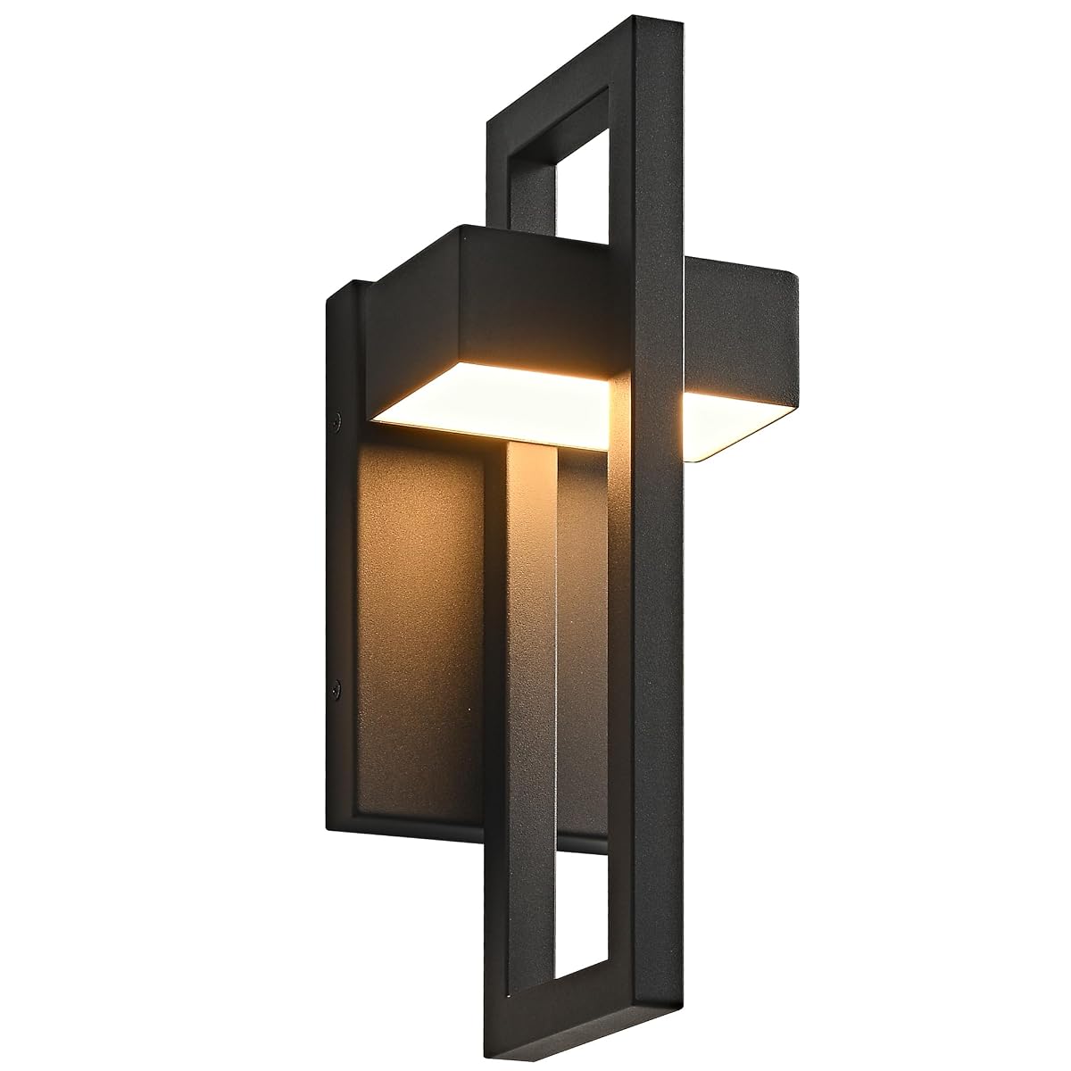 SIONLOM Outdoor Wall Lights Modern LED Exterior Lighting Fixtures 3000K 20W