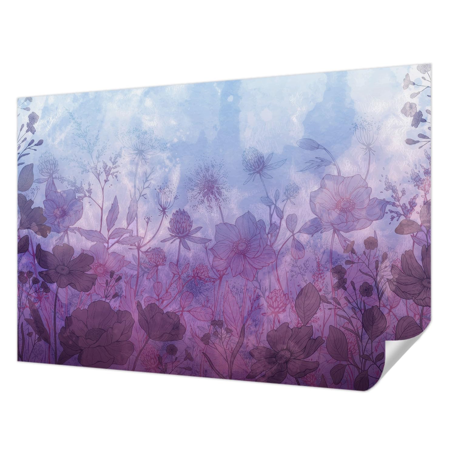 Papier peint auto-adhésif résistant aux taches Tulup 152x104 cm haute qualité