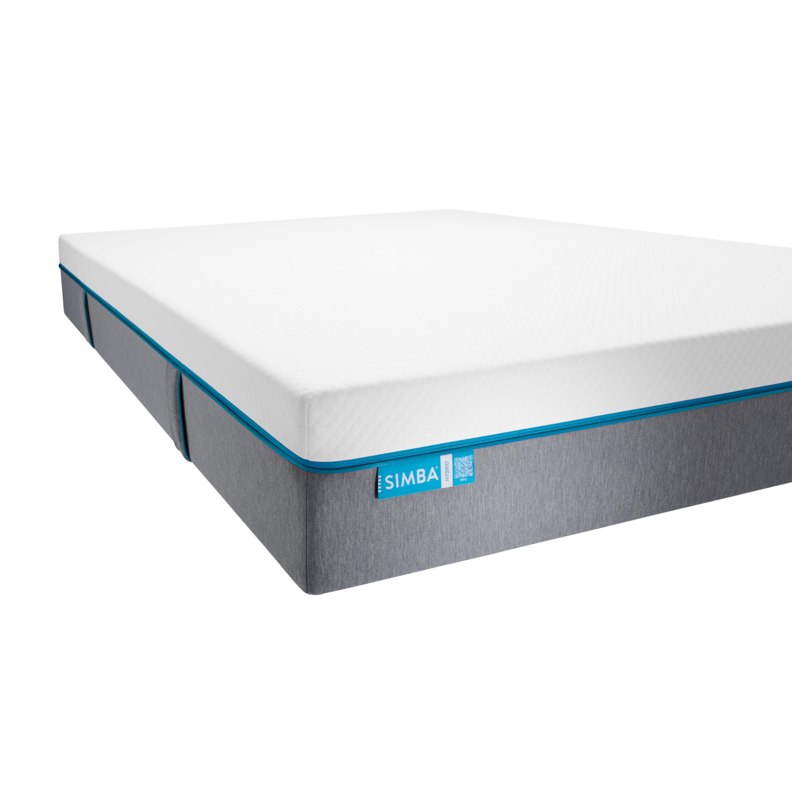 Simba Hybrid Original Mattress – EU Queen 160 x 200cm | Cooling Simbatex Foam & 1900 Aerocoil Springs for Pressure Relief | Which? Best Buy | 200 Night Trial