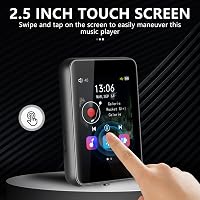 Player MP3 COVVY 72GB, Bluetooth 5.2, ecran tactil 2.5", radio FM, reportofon, eBook, difuzor HD, căști, slot SD max 64GB, pentru sport 3