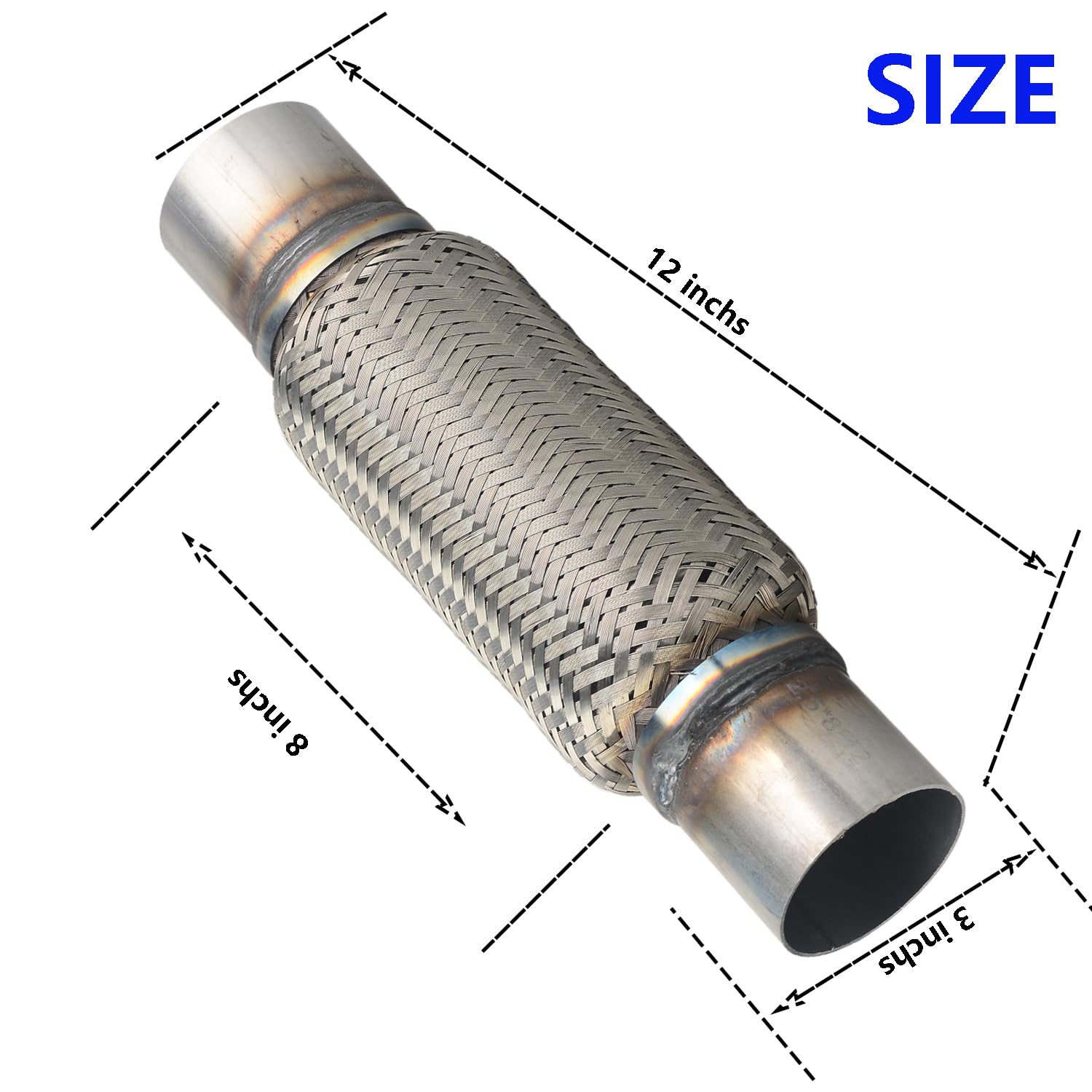 Carkio 3.15 Inch Stainless Steel 90 Degree Stove Pipe Elbow – 2-Pack, For Outdoor Camping Wood Stove, Chimney Flue, RV, Tent Jacks