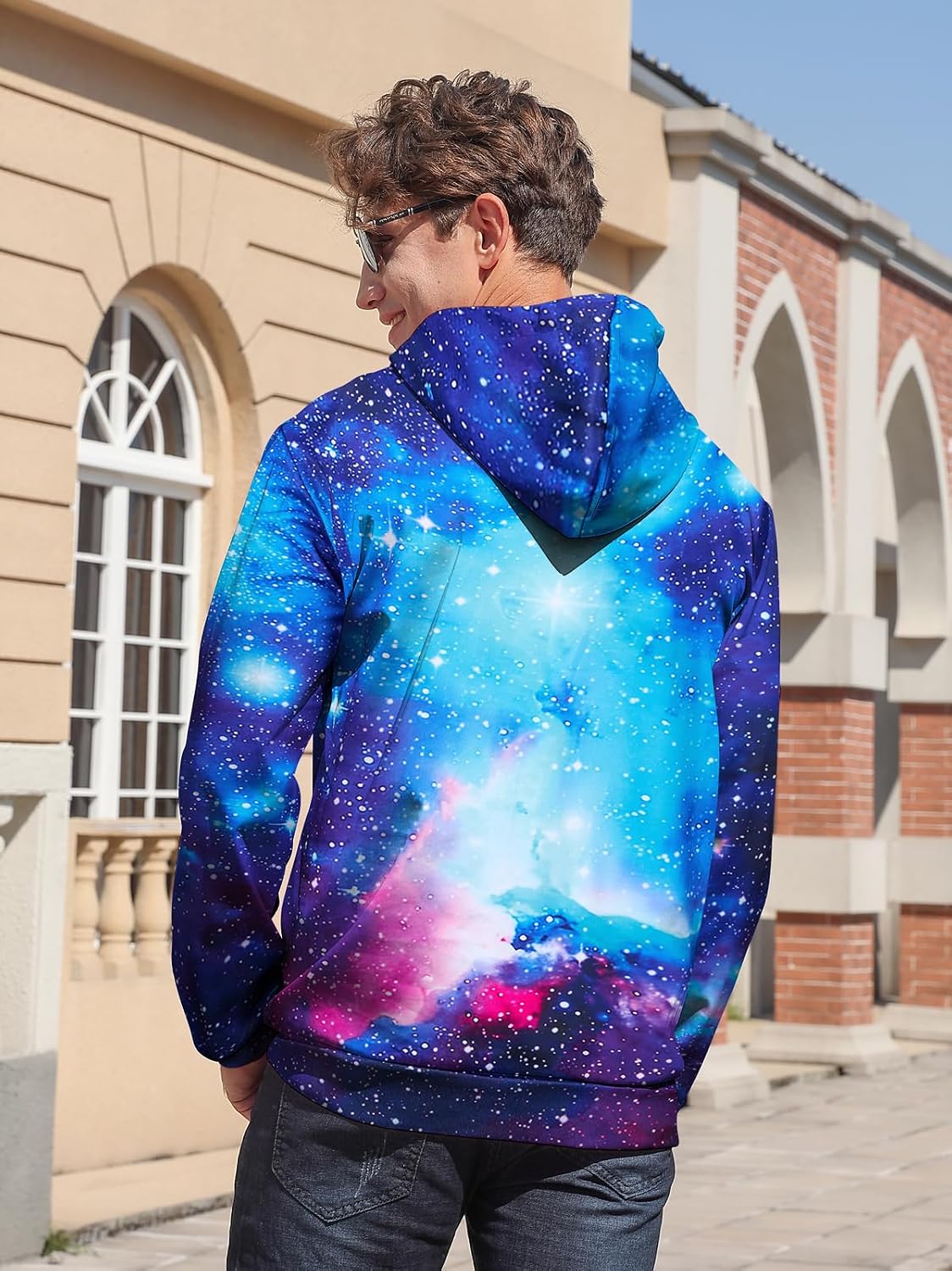 Goodstoworld 3D Novelty Hoodies Pullover Sweatshirt Graphic Print With Pockets S-3XL image 5