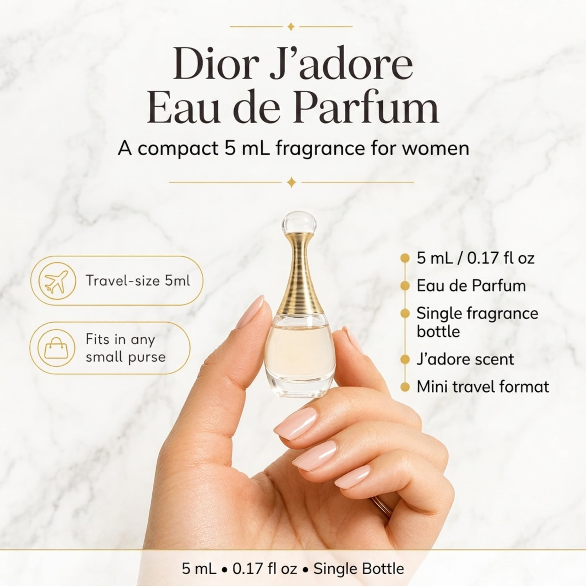 Amazon | Christian Diorクリスチャン ディオール ジャドール EDP 5ml