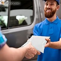 Vista 6 de Sobres de polietileno de 12 x 15.5 pulgadas Paquete de 100 Sobres de paquete autosellantes, bolsas de envío fuertes resistentes al desgarro