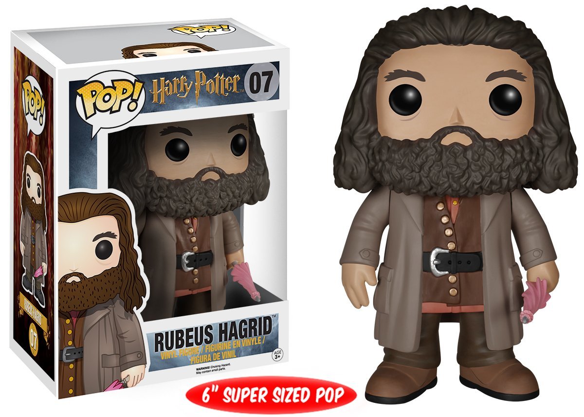 Funko Pop! Movies: Harry Potter - Rubeus Hagrid 6" - Figura de Vinilo Coleccionable - Idea de Regalo- Mercancia Oficial - Juguetes para Niños y Adultos - Movies Fans