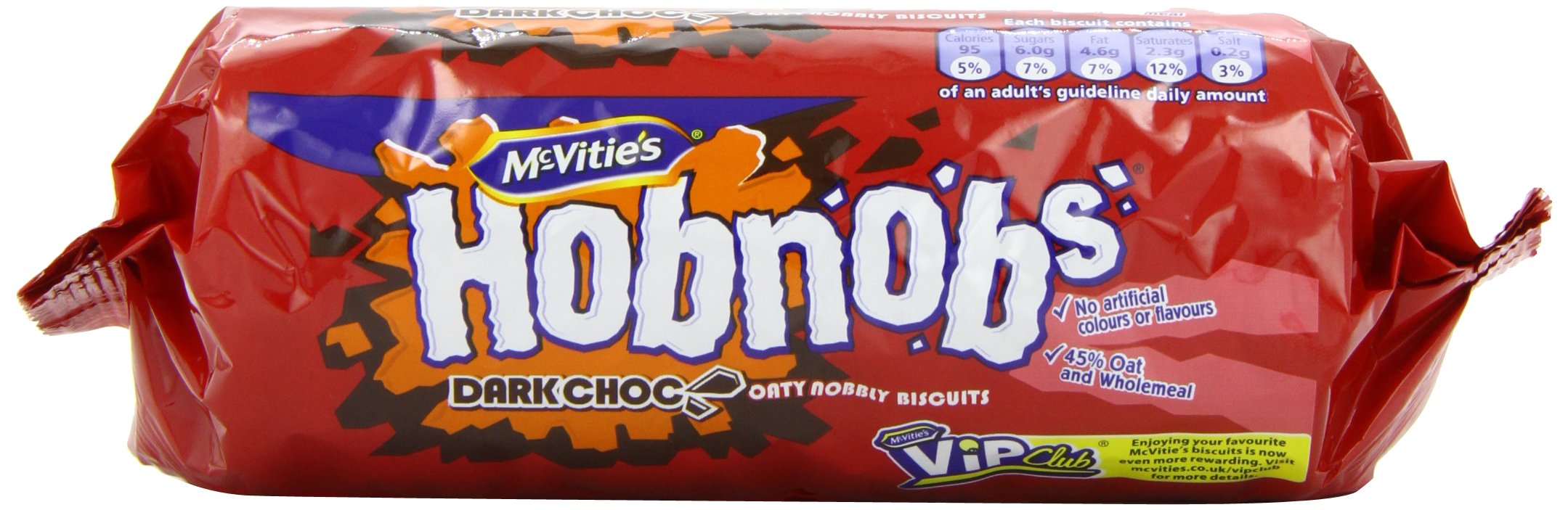 Mcvities Dark Chocolate Hob Nobs Biscuits 300 G (pack Of 4)