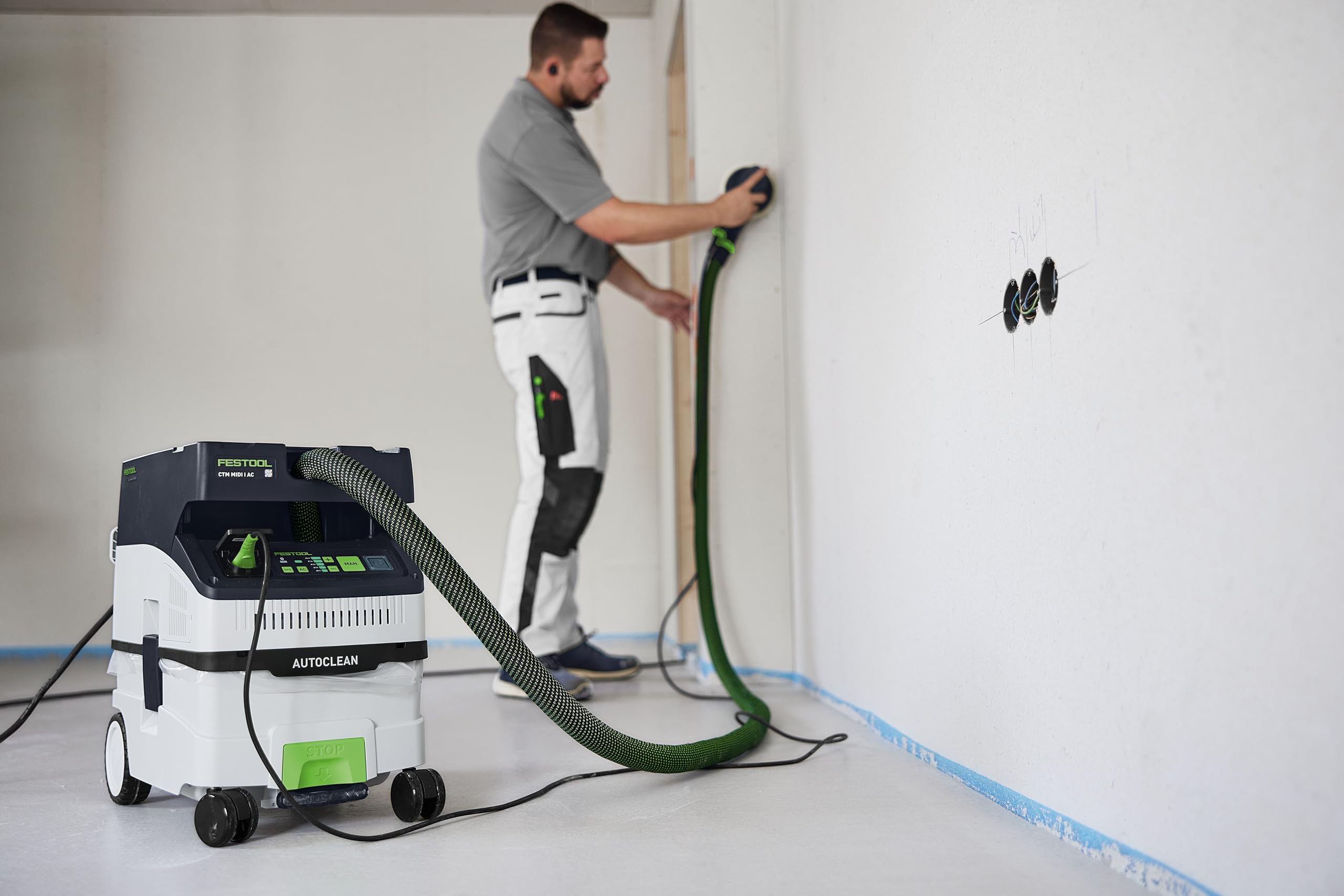 Festool 578545, odkurzacz Cleantec CTL Midi I AC, zielony