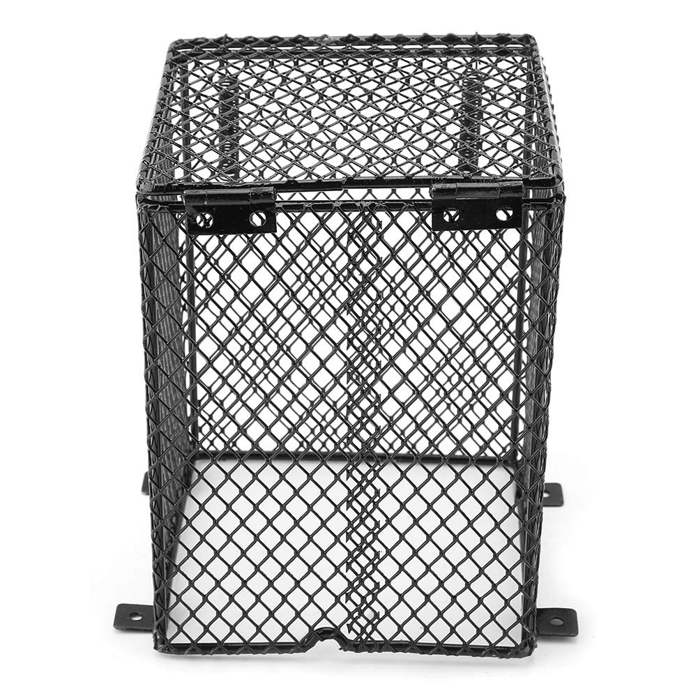 Coperchio lampada rettile, paralume rettile paralume in ceramica supporto lampada riscaldante per ragni scorpioni lucertole(Cubiod)
