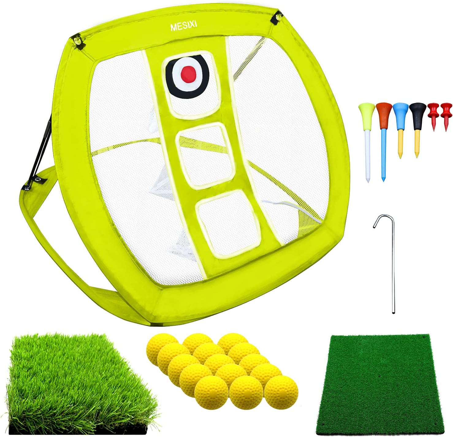 MESIXI Pop Up Golf Chipping Net Perfect Golf Gifts for Men, Outdoor