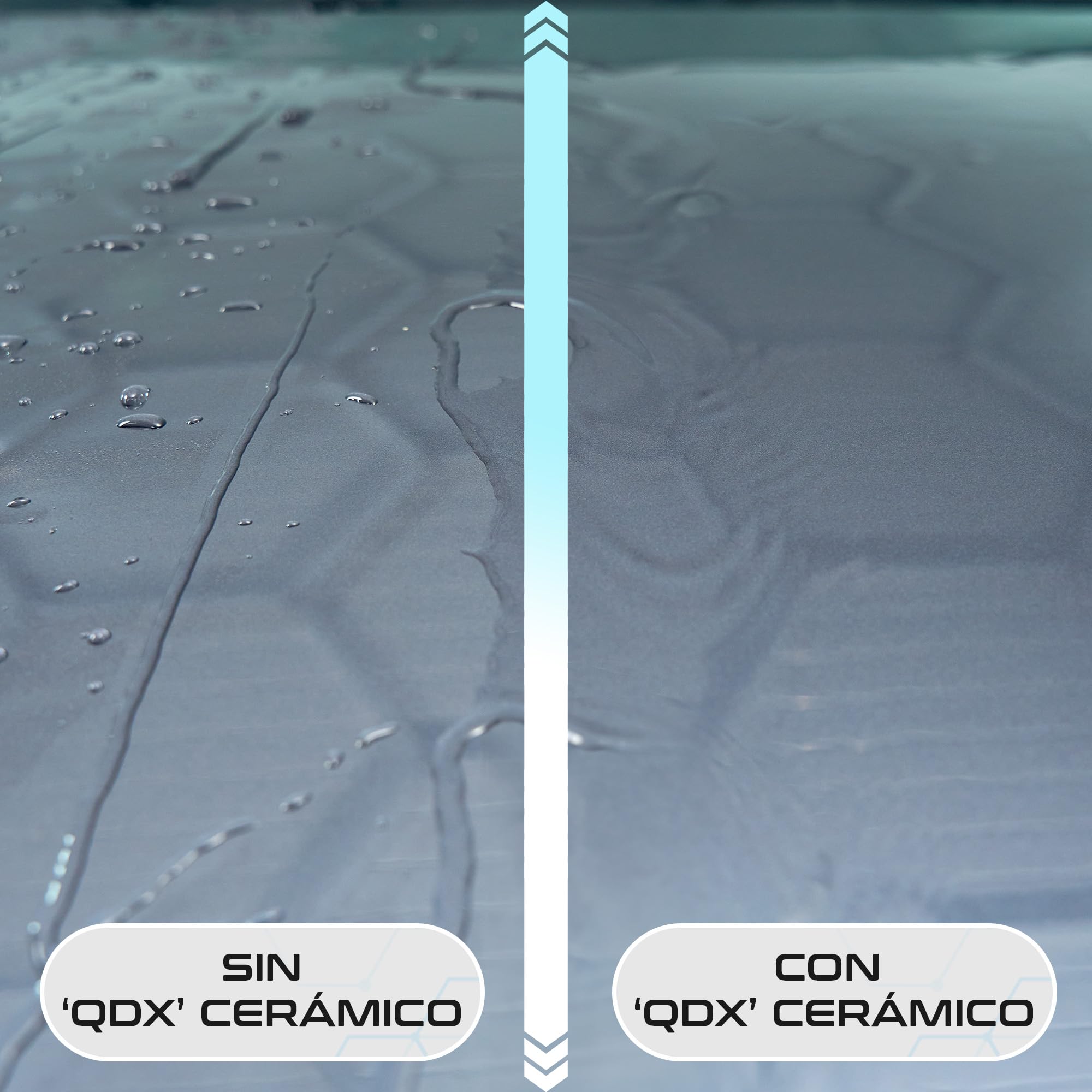Infinity Wax QDX Ceramic Detailer 1L - SiO Quick Detailer Spray Brillo extremo, agua brillante y suave, protección fácil contra rociado, topper cerámico seguro, acabado hidrofóbico duradero