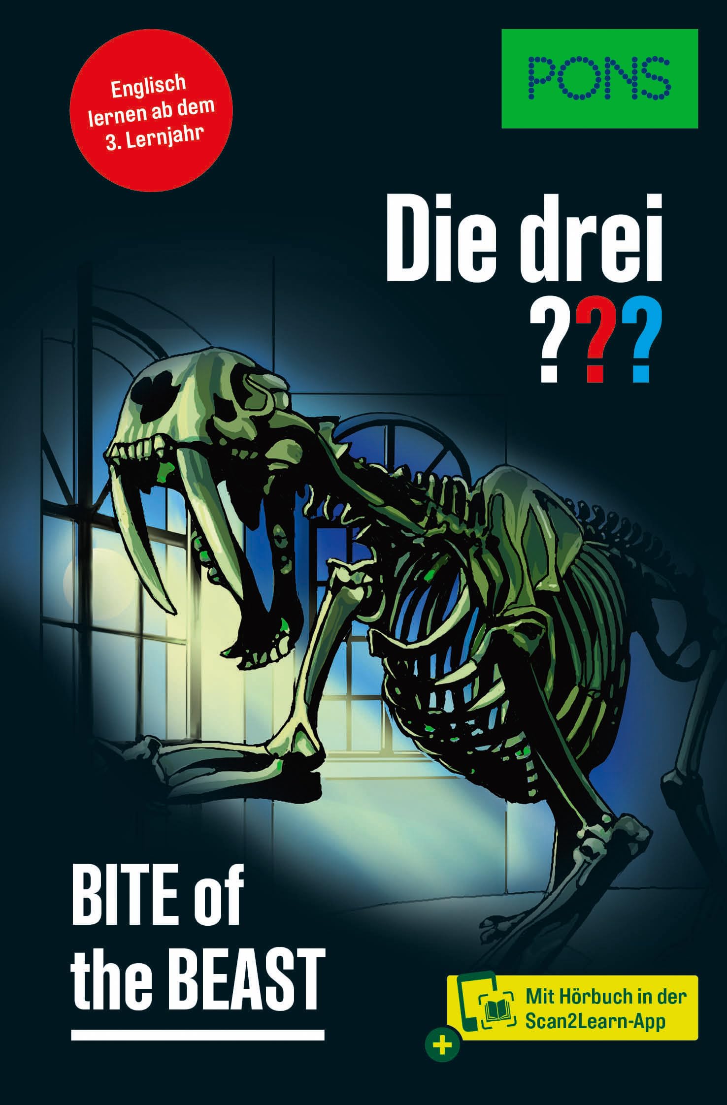 PONS Die Drei ??? Bite of the Beast: Englisch lernen mit Justus, Peter und Bob