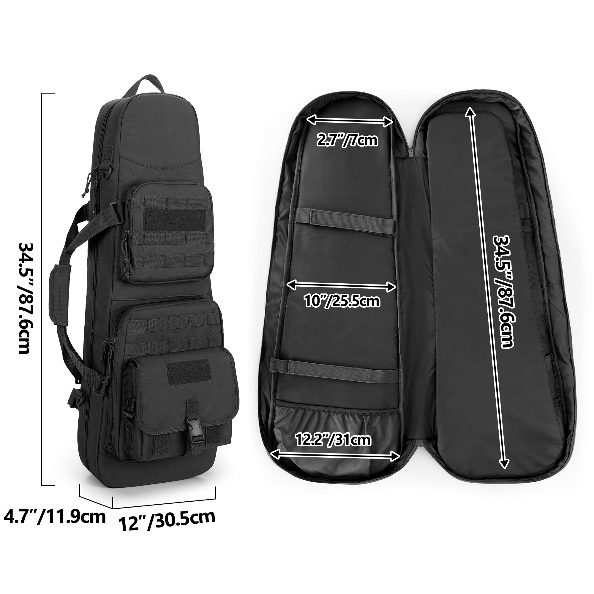 Fucile Da Caccia DSLEAF Custodia Morbida Per Fucile Da 81 Cm