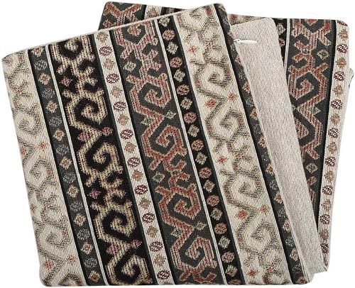 Miniatura 6 de pillowerus Fundas de Cojines Decorativos Persas Verde Oscuro Caqui y Negro - 16 x 16 Pulgadas, Almohadas Decorativas, Decoración Boho para