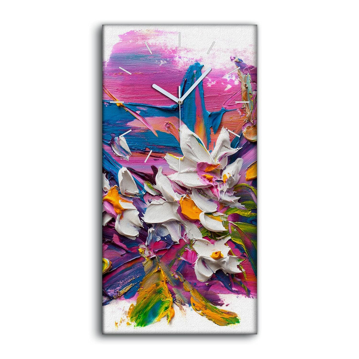 Horloge Image Salon et Chambre Art Moderne 30x60cm