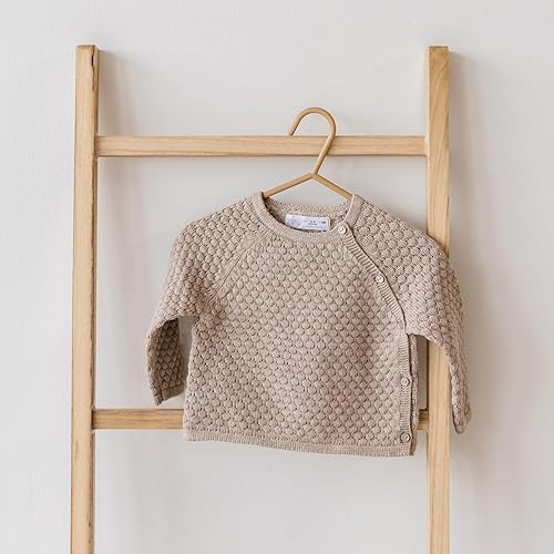 Miniatura 6 de 3 Sprouts Perchas de plástico con paja de trigo, paquete de 30 perchas ecológicas para niños y bebés, abrigos - Colgador de armario para niños,