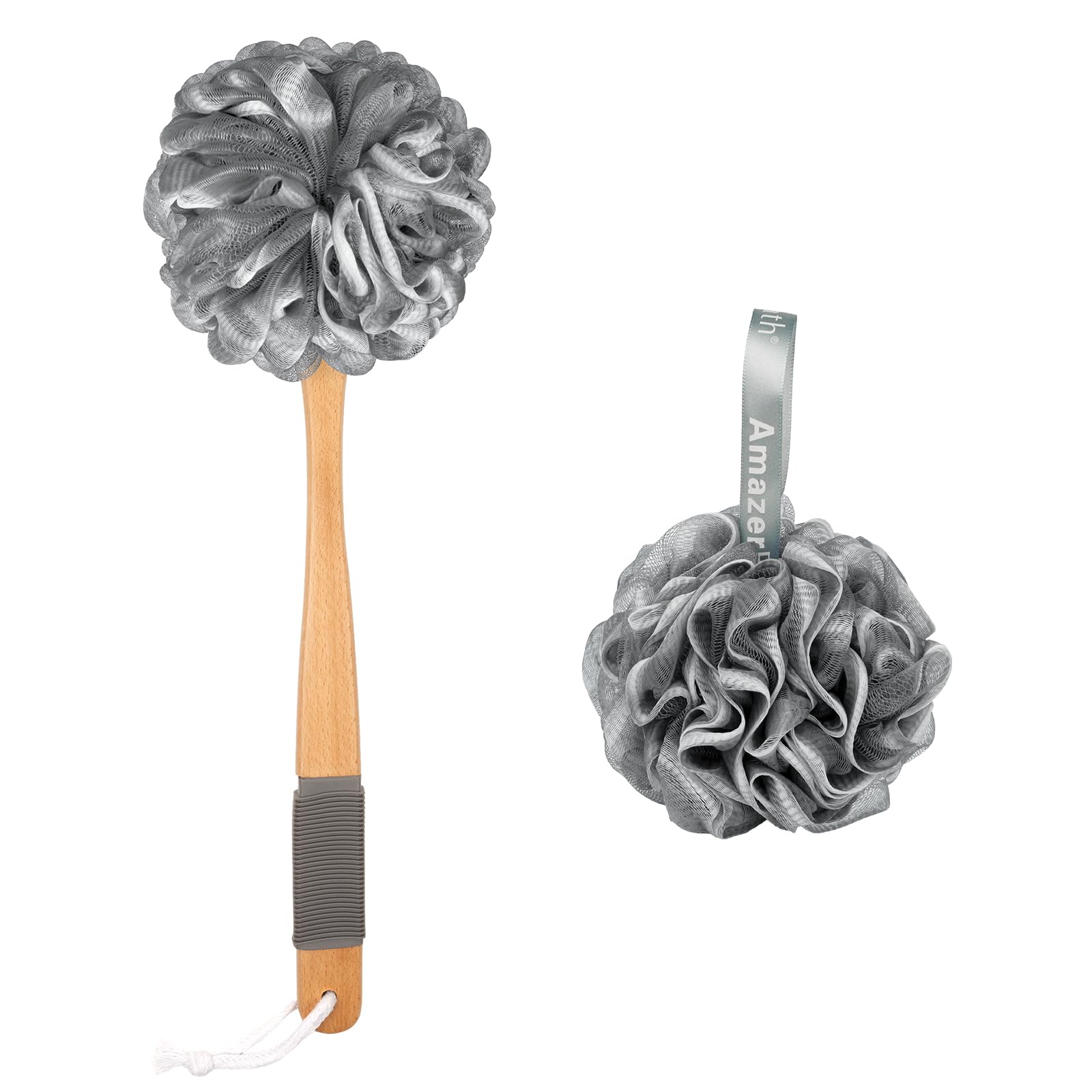 AmazerBath Shower Sponge - Soft Loofah Scrubber -10 AmazerBath Shower Sponge - Soft Loofah Scrubber -10