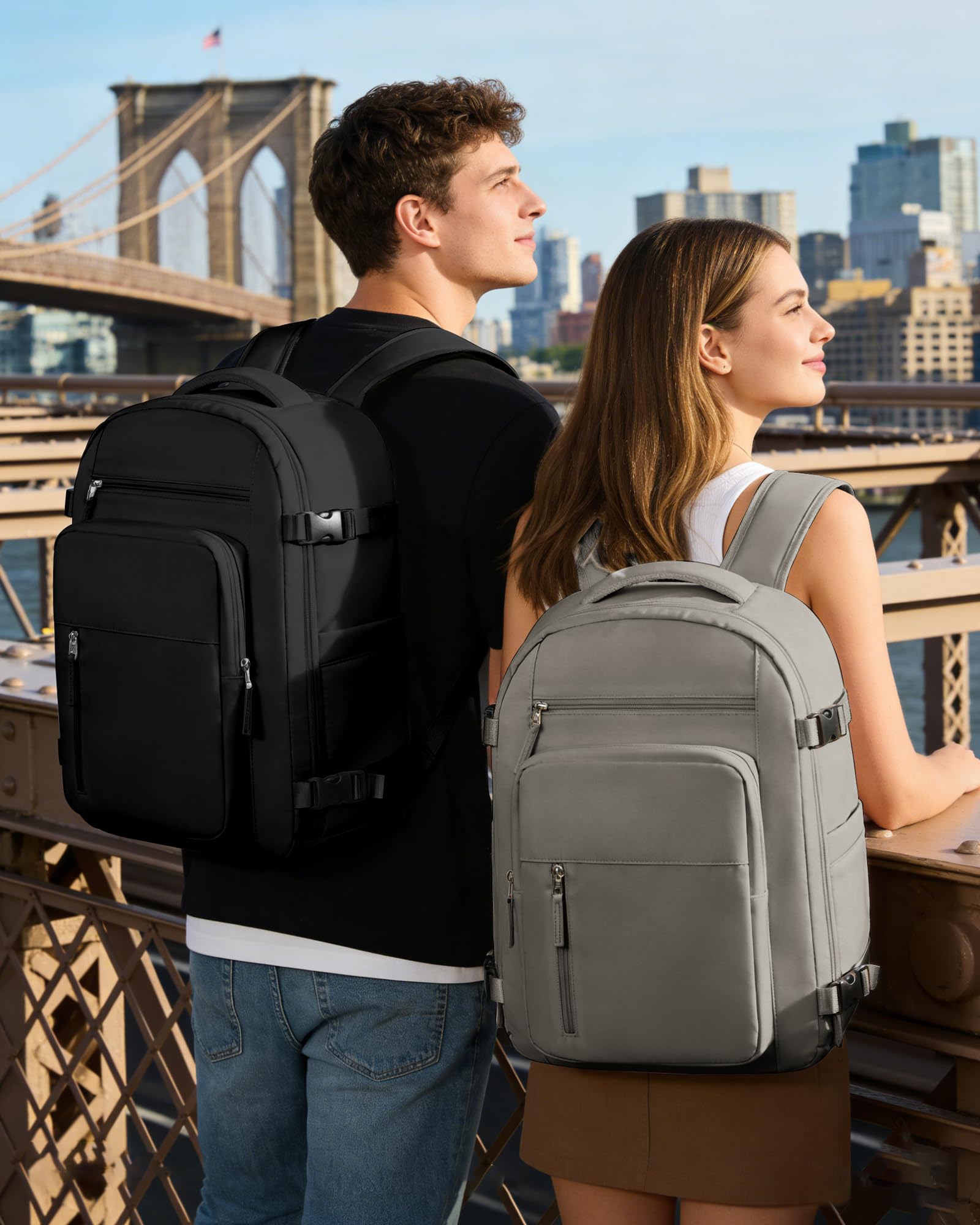 Borse da Cabina per Ryanair 40x20x25 Bagaglio a Mano Zaino Borsa Zaino da Viaggio, Zaino da trekking,da uomo, zaino casual per laptop da 14 pollici per scuola con porta di USB