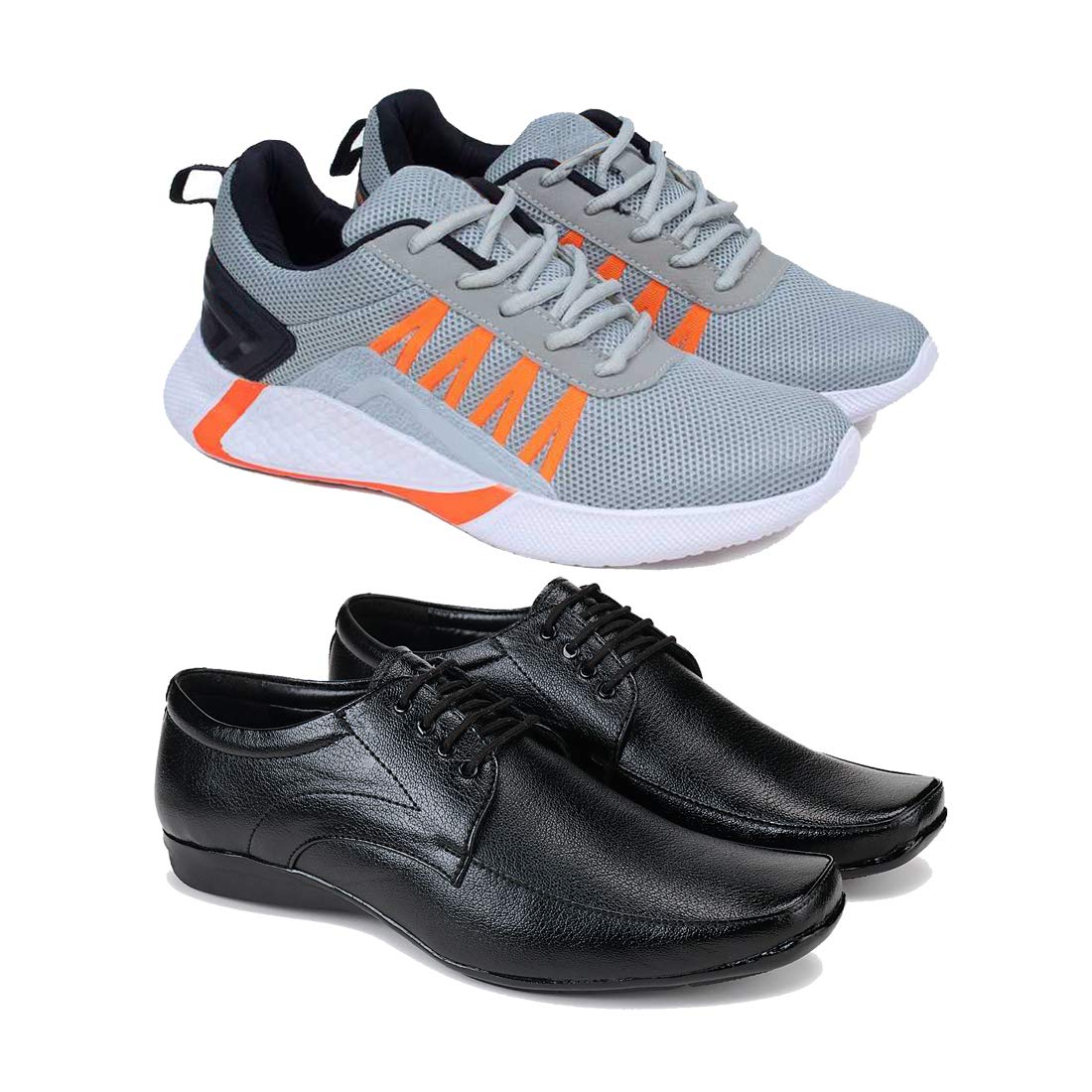 Earton Multicolor Casual Loafers, Sneaers Shoes for Men Pack of 2 Combo(MR)-1720-1231