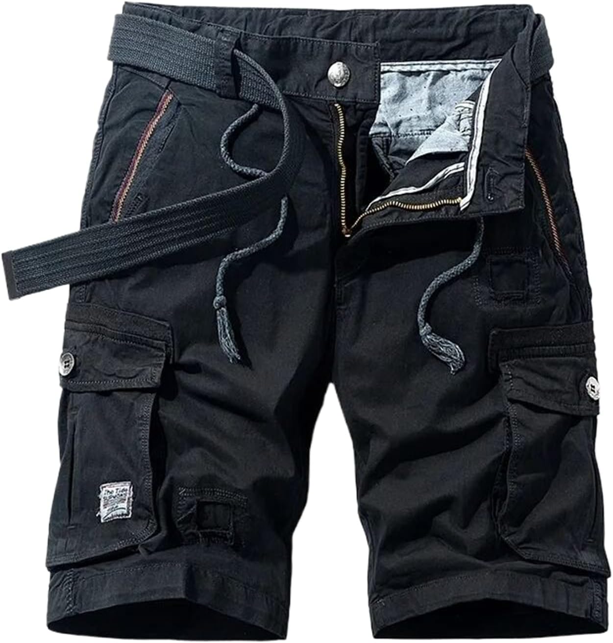 Spring Summer Men Cargo Shorts Cotton Casual Short Pants Social Short Men