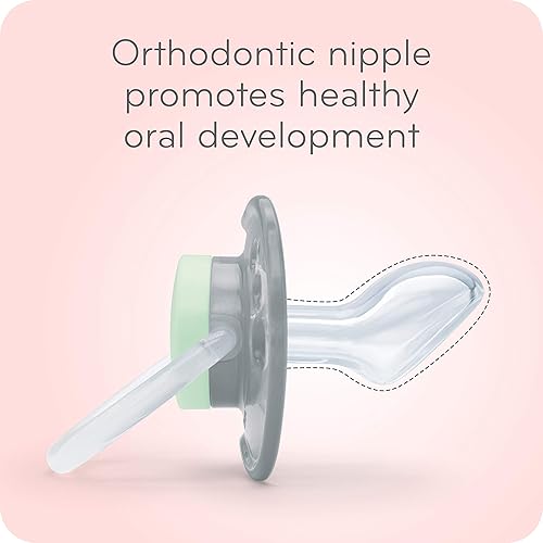 Miniatura 2 de NUK First Essentials por Pacifiers, 6-18 meses, 2 unidades