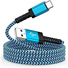 USB C Charger Cord Samsung Fast Charging Type C Cable Android Phone Power Cord 10FT for Samsung Galaxy A17 A16 A36 S25 Edge Z Fold/Flip7 S25Ultra A56 A35 S24FE A15 S23 iPhone 17 Pro Max Air 16Plus 16e