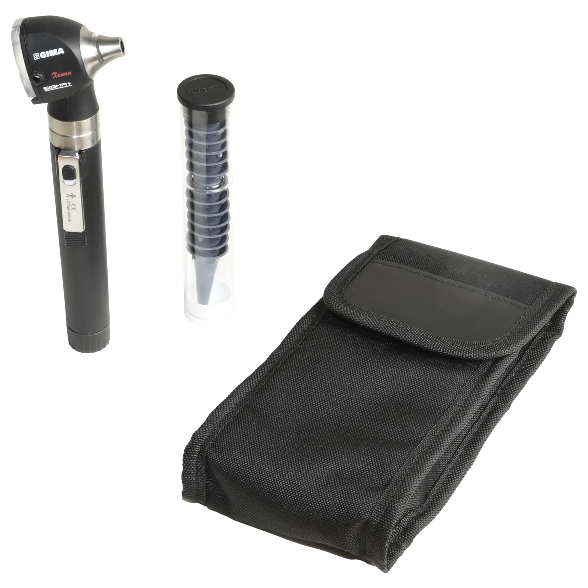 Gima 31524 Otoscopio, 2.5V, luz de xenón-halógeno, bolsa