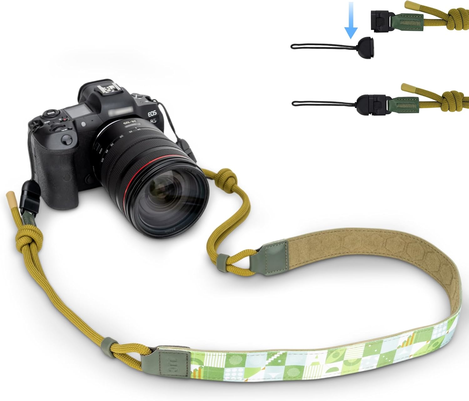 JJC Camera Shoulder Strap with Quick Release Mirrorless Neck Strap Leather for Sony ZV-E10 ZV-1F Canon R6 R5 Mark II R50 R50V G7 Make III Fujifilm X100VI X Half NIKKOR Z7 6III Adjustable Camera Strap