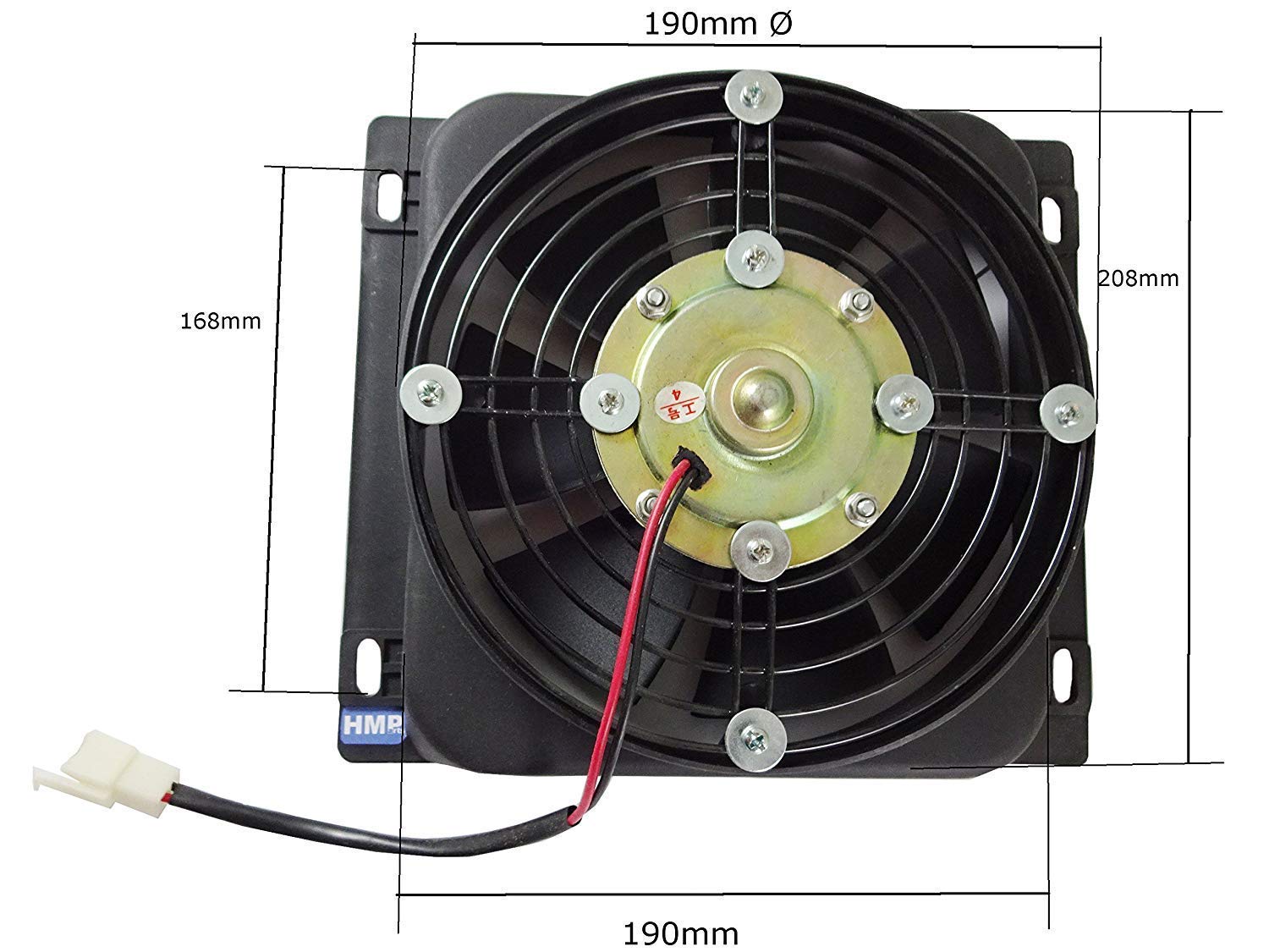 Ventilatore per Jinling Ventilatore Quad Atv Bashan Shineray EGL Eagle